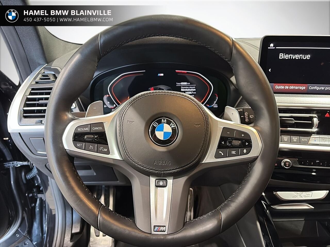 2022 BMW X3 xDrive30i véhicule d'activités sportives Black Blainville - photo #11