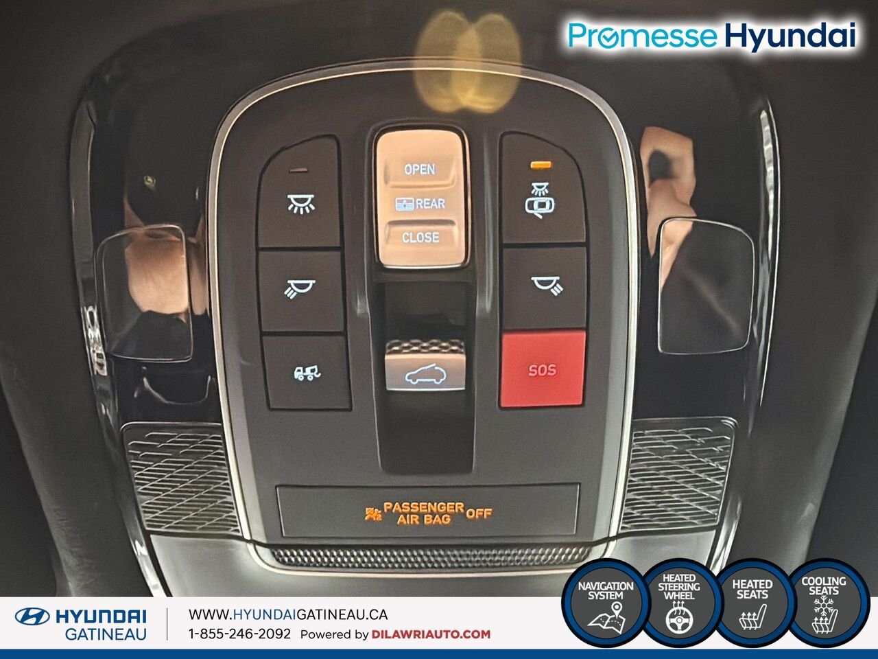 2025 Hyundai Palisade Ultimate Calligraphy *** BLACK EDITION , toute equipe , bas millage *** Black Ottawa & Gatineau - photo #20