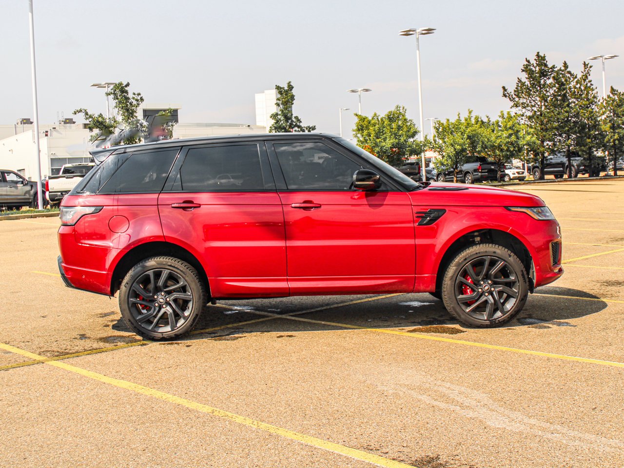 2022 Land Rover Range Rover Sport V8 Supercharged Autobiography Dynamic Red Sherwood Park - photo #7