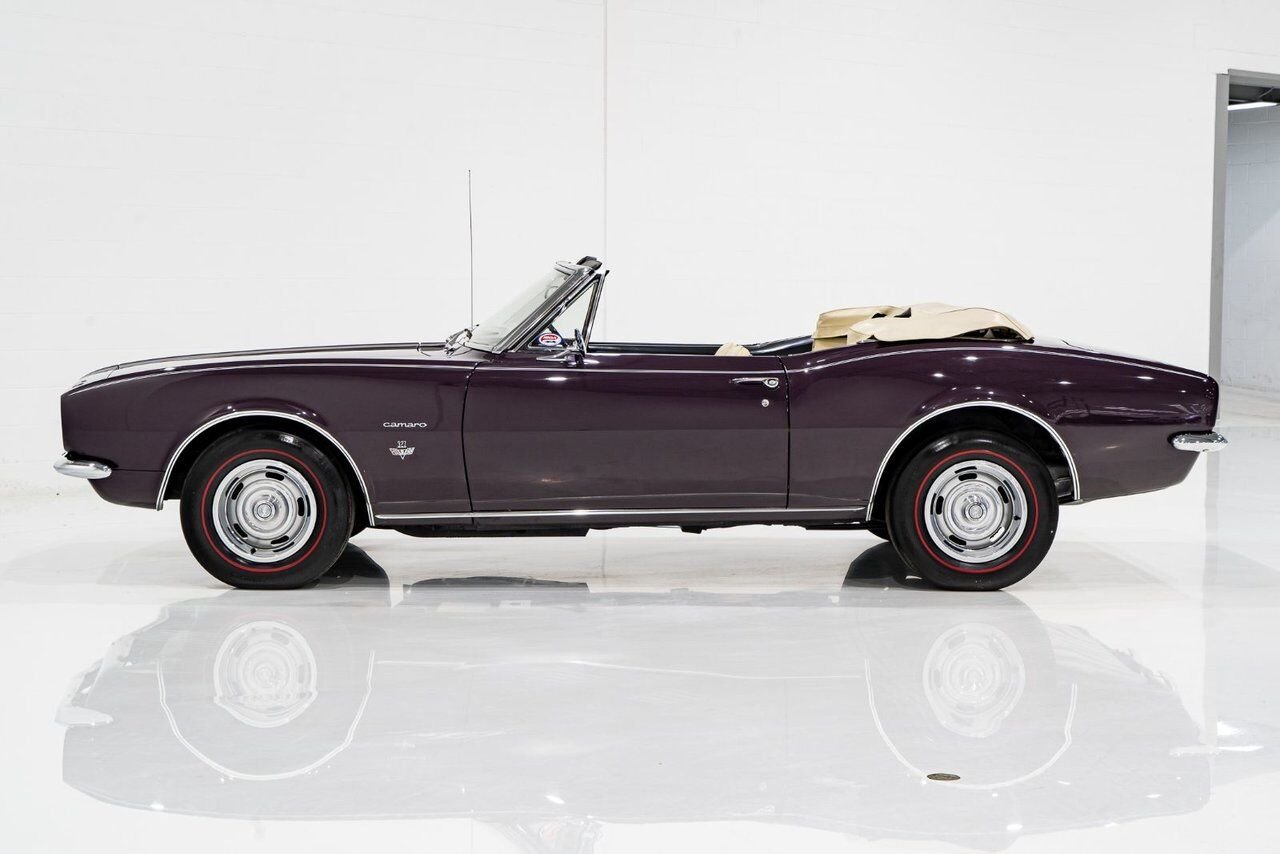 1967 Chevrolet Camaro PRIX EN USD Convertible Beautifully presented from former Restoration Purple Montreal - photo #54