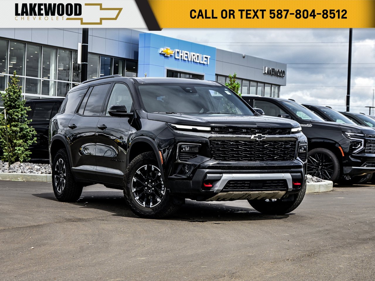 2026 Chevrolet Traverse AWD 4dr Z71 Black Sherwood Park - photo #0