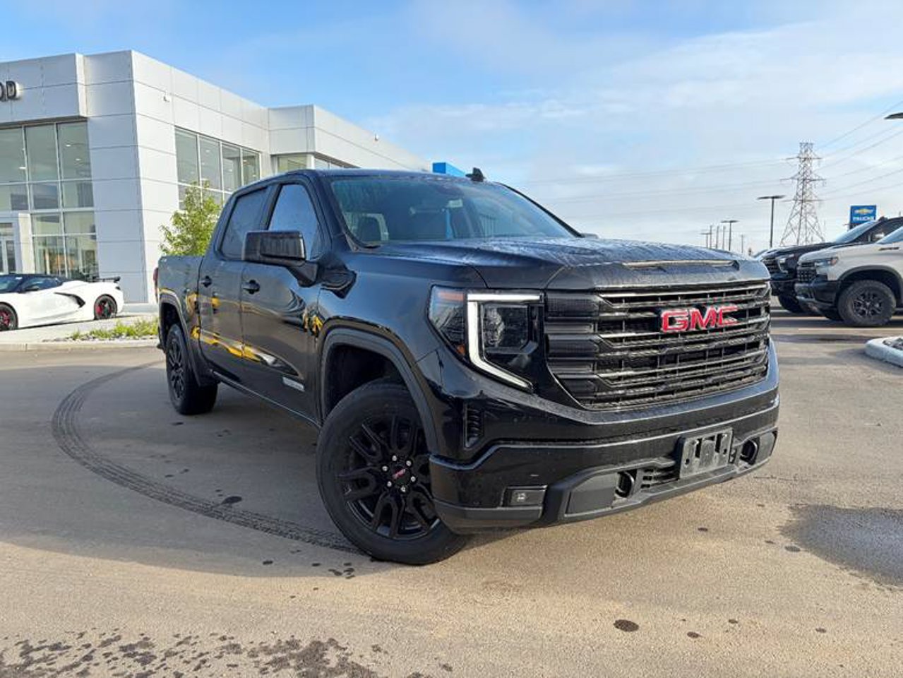 2024 GMC Sierra 1500 4WD Crew Cab 147 Elevation Black Sherwood Park - photo #1