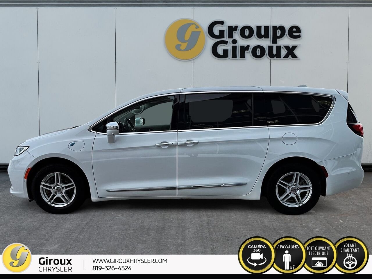 Chrysler Pacifica Hybrid 2022 Blanc Sainte-Agathe-des-Monts - photo #9