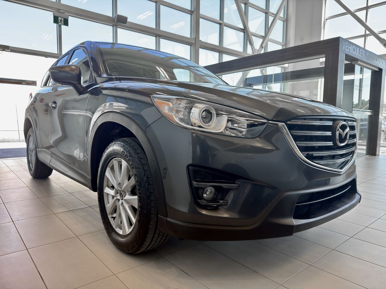 Mazda CX-5 2016 Gris Notre-Dame-des-Prairies - photo #7