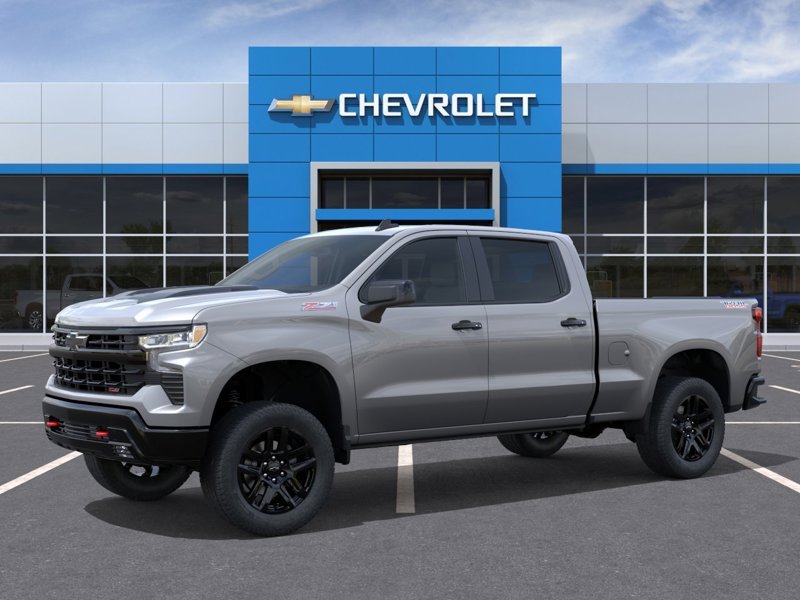 CHEVROLET Silverado 1500 LT Trail Boss cabine multiplace 4RM 157 po 2026 GRIS STERLING METALLISE