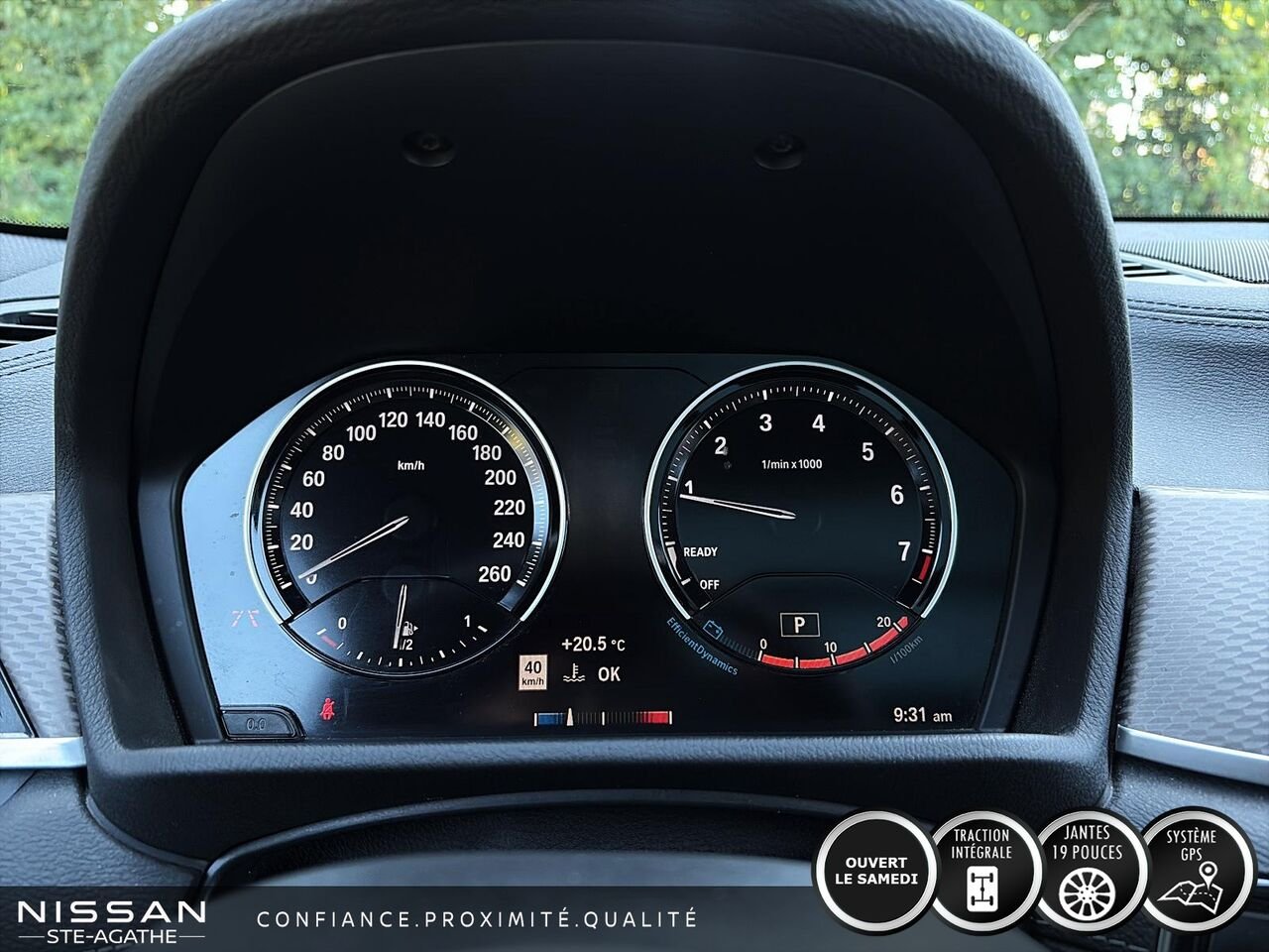 BMW X2 xDrive28i coupé pour activités sportives/CUIR| TOIT| CARPLAY 2020 Bleu Saint-Jérôme - photo #24