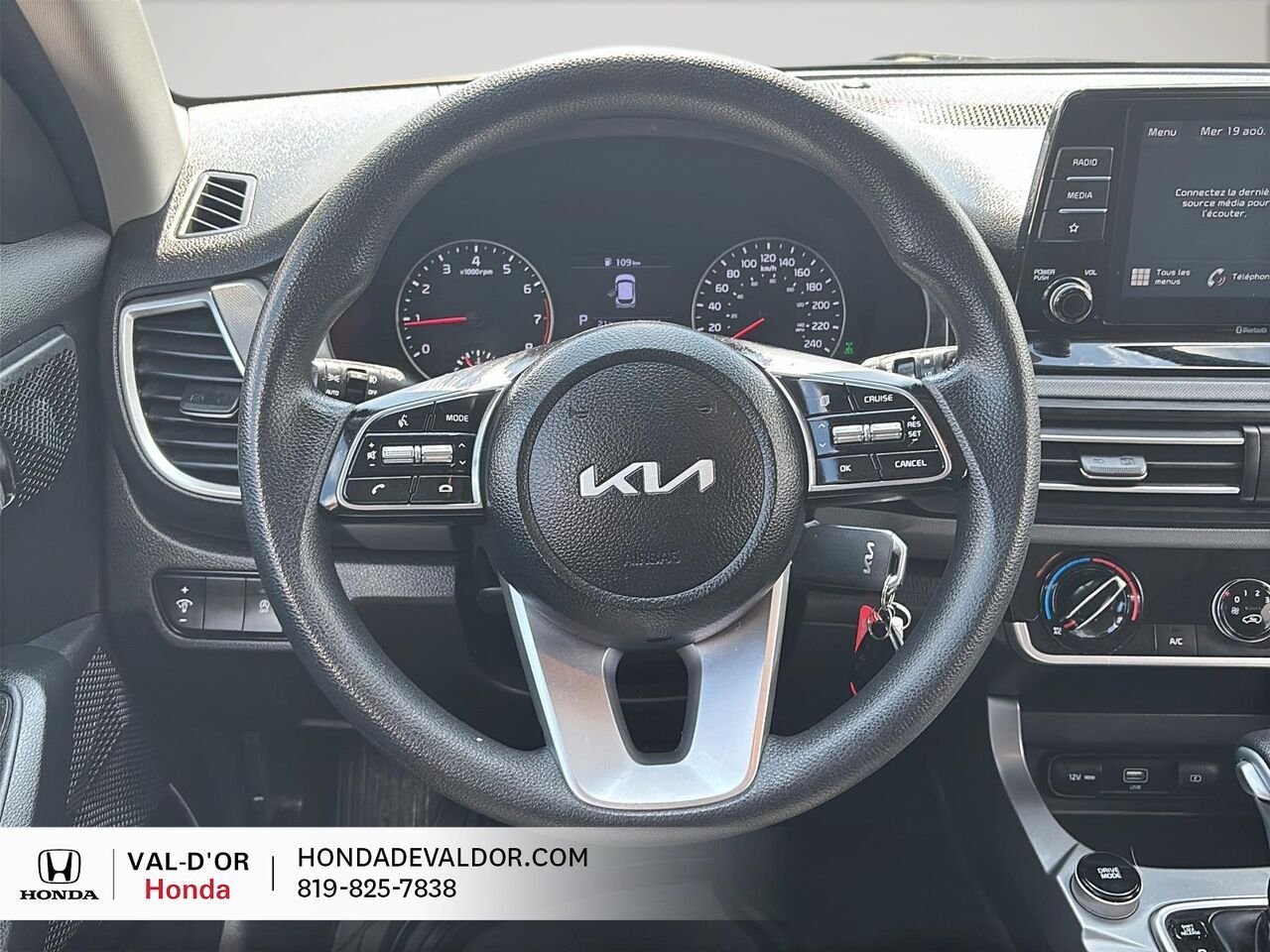 Kia Seltos LX Traction Intégrale 2023 Orange Val-d'Or - photo #8