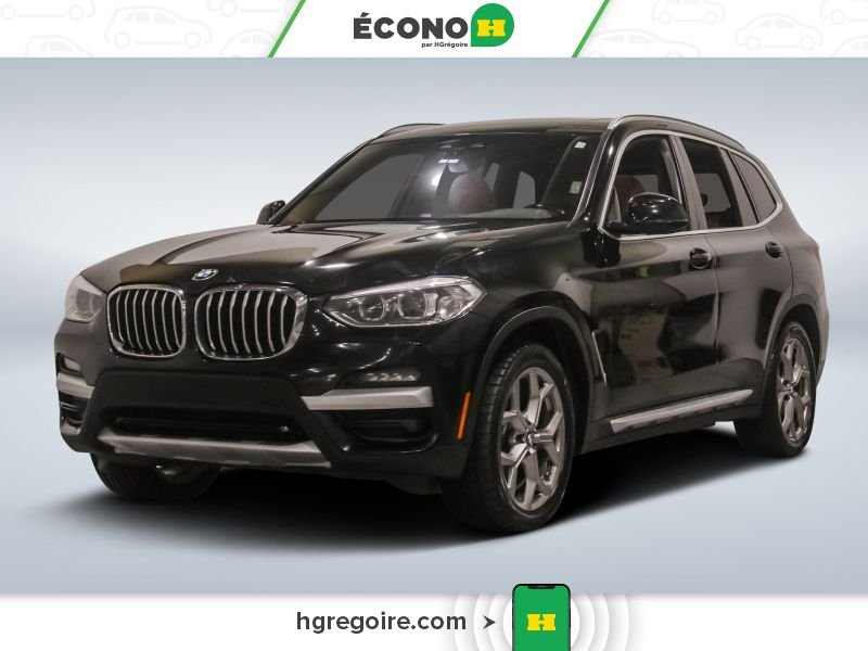 2021 BMW X3 Black Saint-Eustache - photo #2