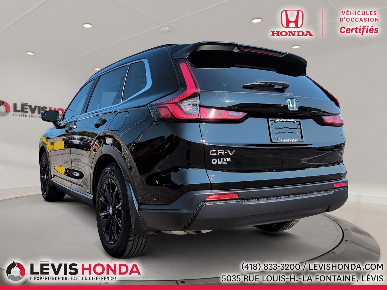 Honda CR-V Sport AWD Sport Traction Intégrale 2023 Noir Lévis - photo #11