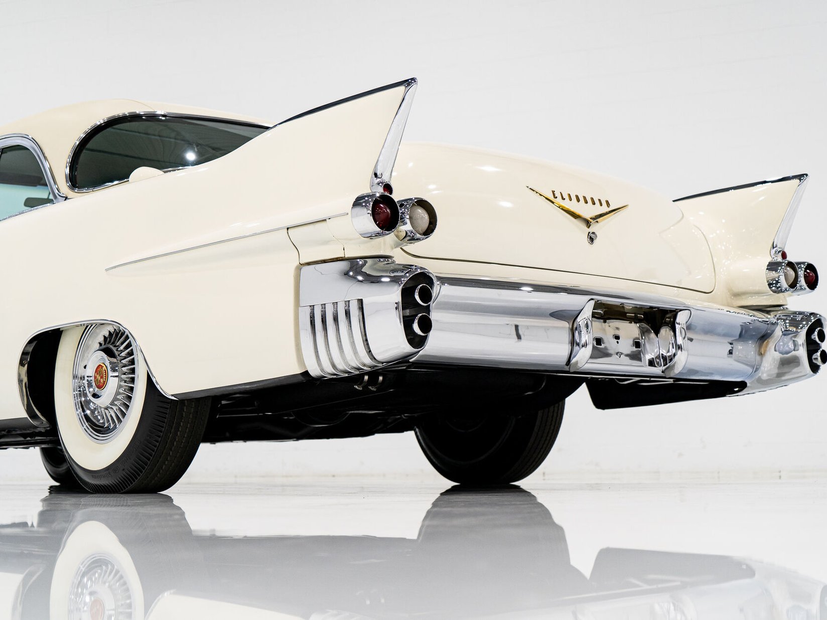 Cadillac Eldorado Seville With Factory A/C | PRIX EN USD 1956 Blanc Montréal - photo #28