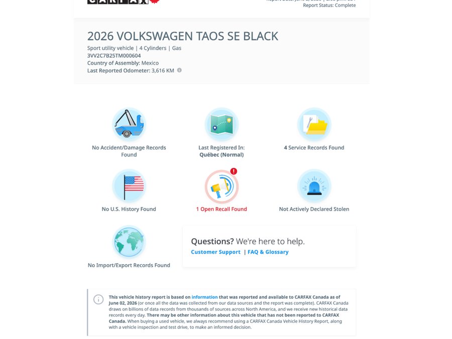 2026 Volkswagen Taos 2026
