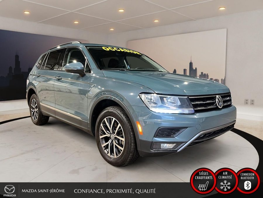Volkswagen Tiguan Comfortline | TOIT PANORAMIQUE | CUIR | 4MOTION | 2021 Gris