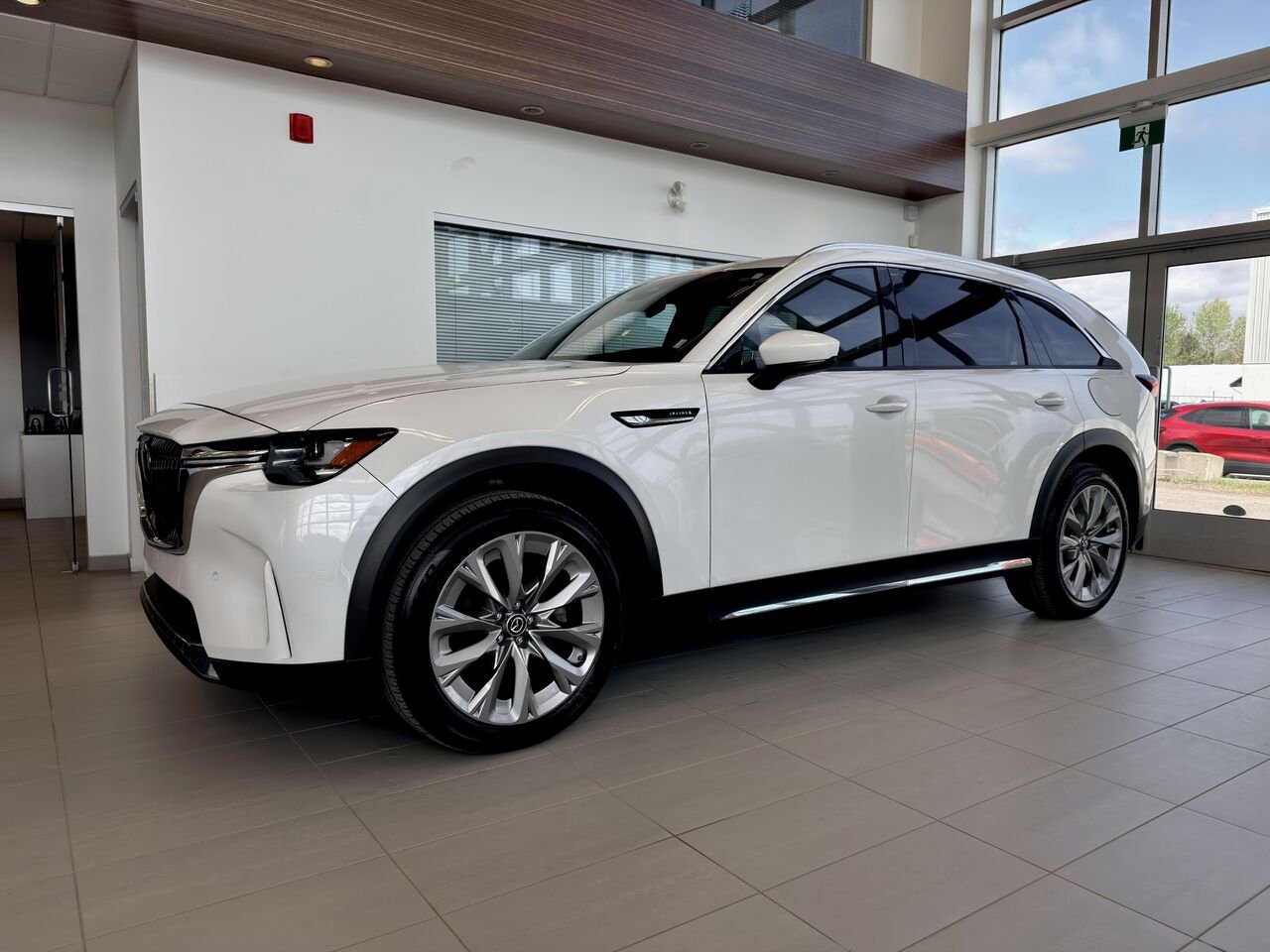 2024 Mazda CX-90 hybride léger White Notre-Dame-des-Prairies - photo #2