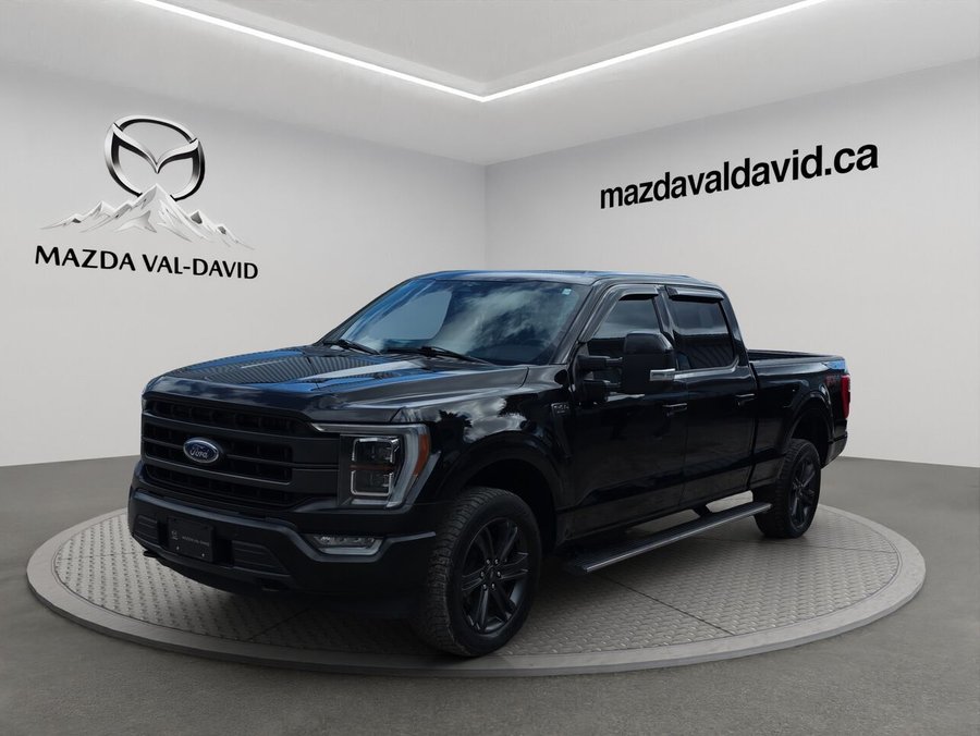 Ford F-150 LARIAT cabine SuperCrew 4RM caisse de 5,5 pi 2023 Noir