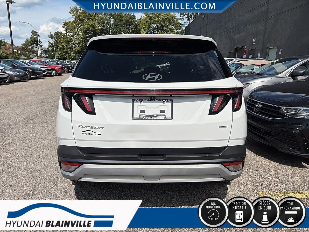 Hyundai Tucson 2025 Blanc Blainville - photo #4