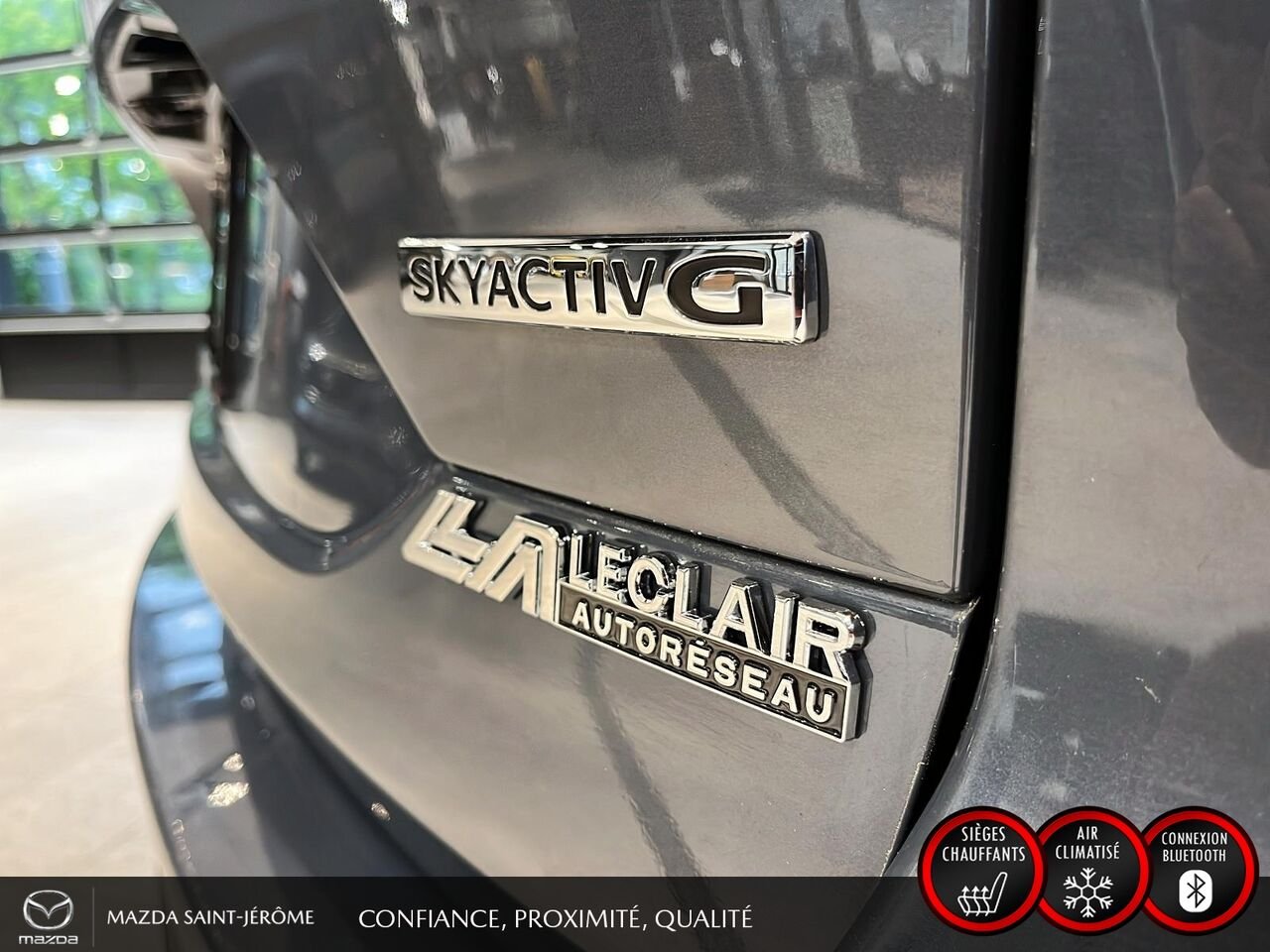 2025 Mazda CX-5 GS | AWD | SIMILICUIR SPORT | VOLANT CHAUFFANT | HAYON ÉLECTRIQUE Grey Saint-Jérôme - photo #8