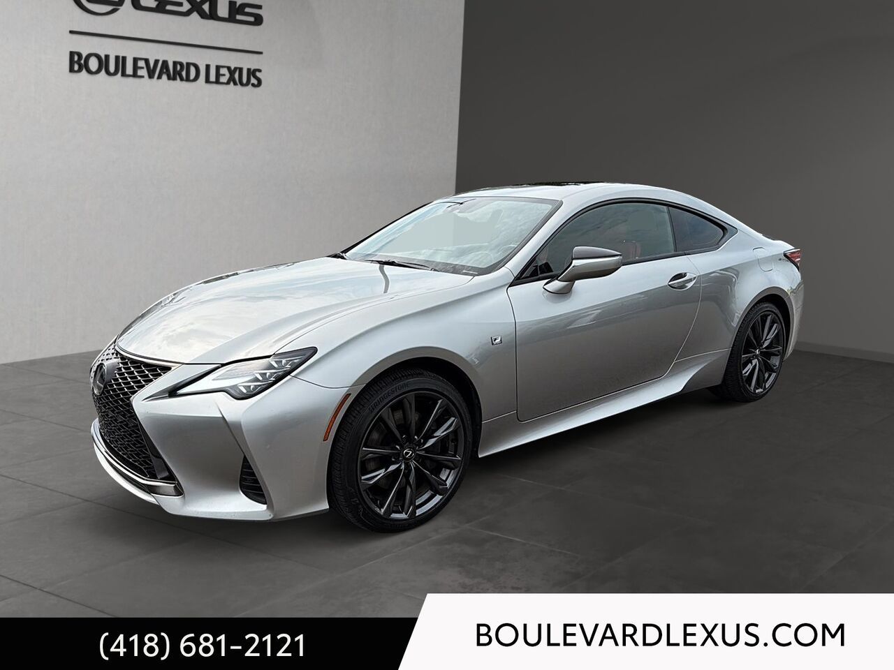 Silver 2023 Lexus RC Coupe Automatic