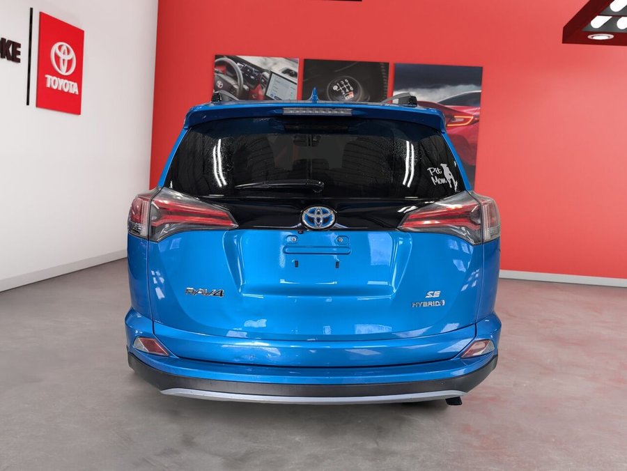 Toyota RAV4 Hybride 2017 2017 Bleu orage électrique