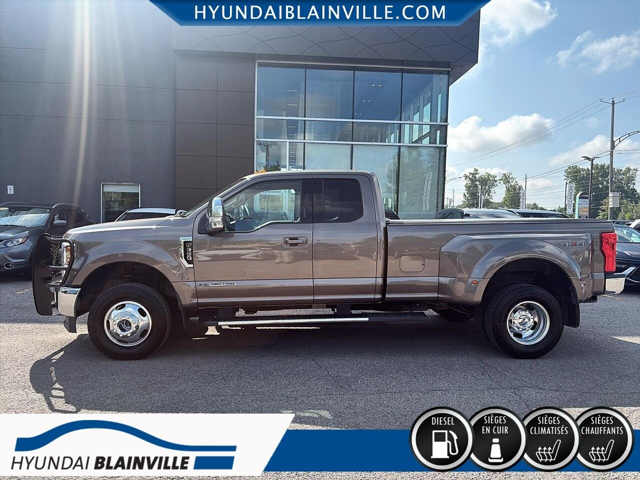 2019 Ford Super Duty F-350 à roues arrière jumelées Brown Blainville - photo #7