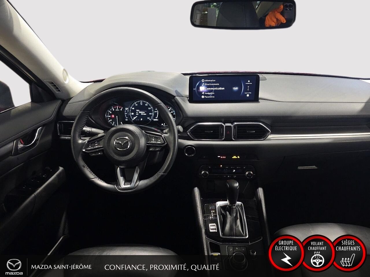 Mazda CX-5 GS | CUIR | AWD | MAGS | 2025 Rouge Saint-Jérôme - photo #21