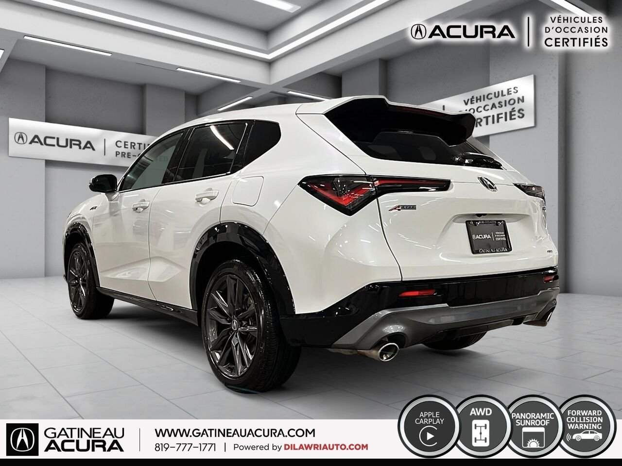 Acura ADX A-Spec AWD 2025 Blanc Ottawa & Gatineau - photo #19