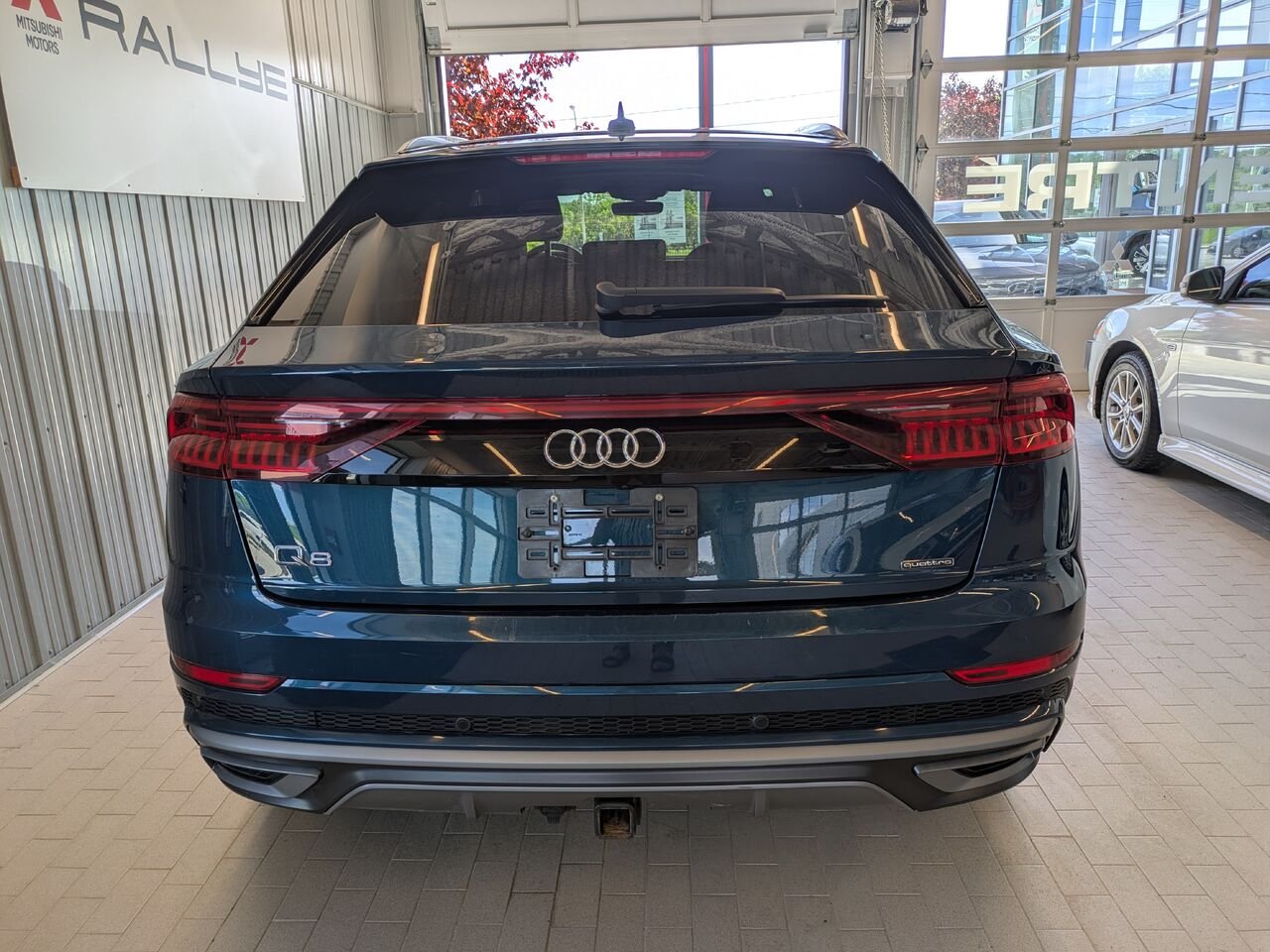 Audi Q8 2021 Bleu Gatineau - photo #2