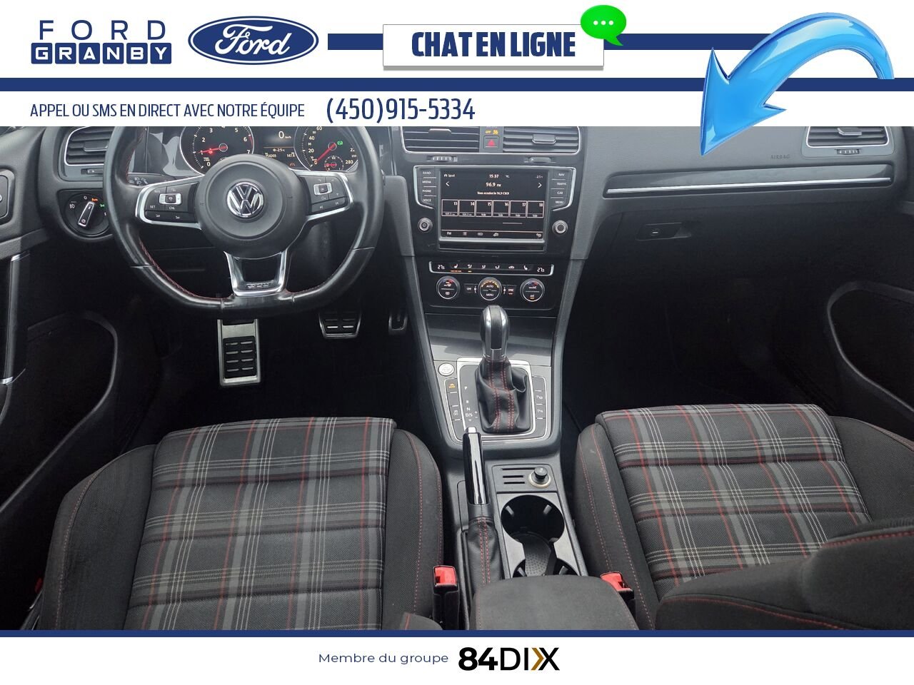 Volkswagen Golf GTI 2016 Blanc Granby - photo #8