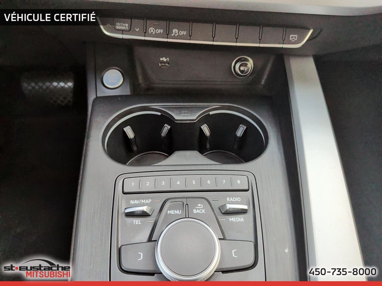Audi berline A4 2019 Gris Saint-Eustache - photo #10