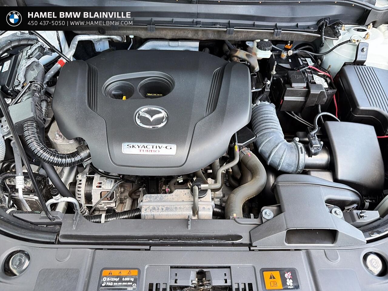 Mazda CX-5 Signature TI 2023 Blanc Blainville - photo #7