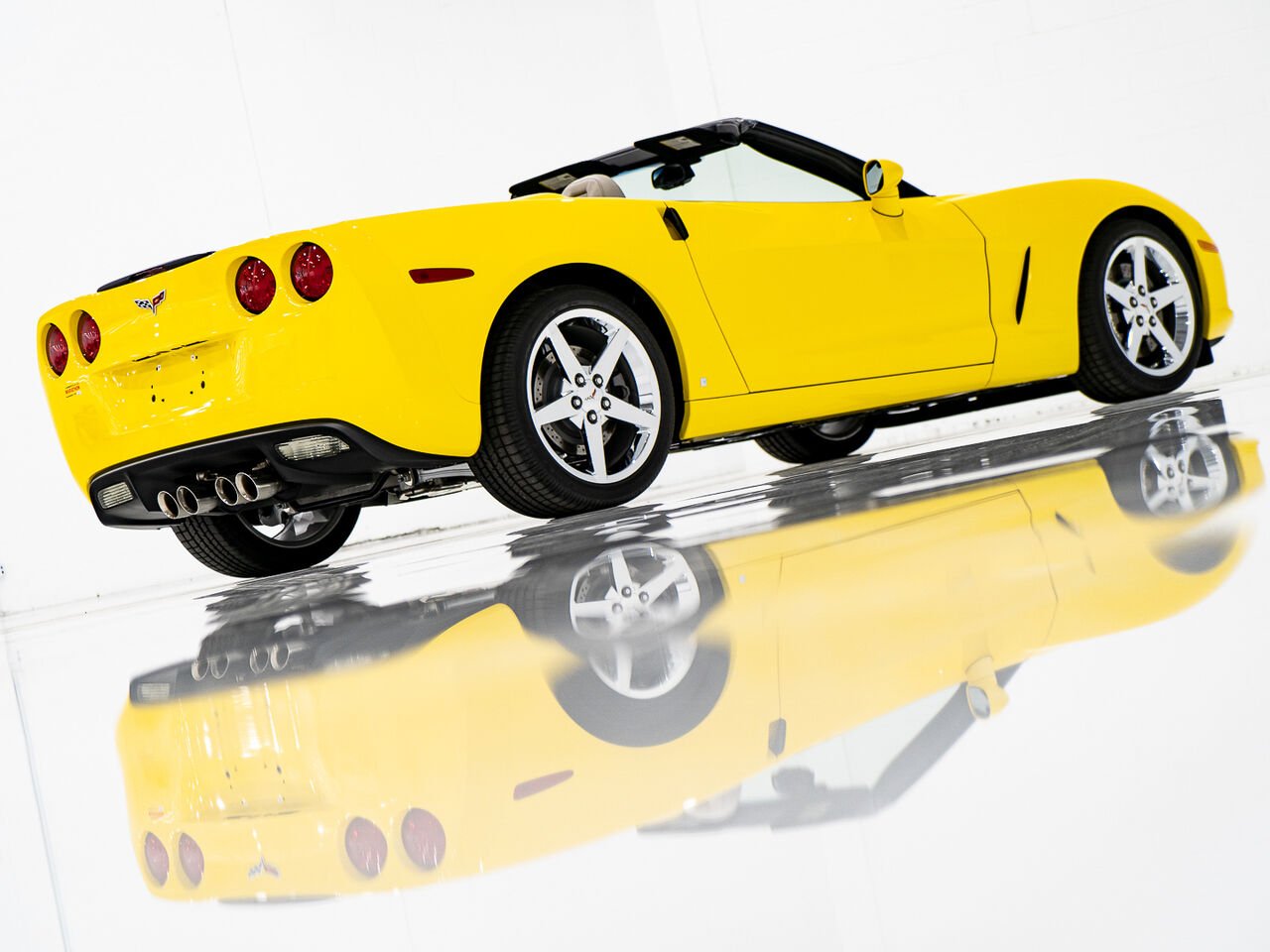 2008 Chevrolet Corvette With only 900km (563mi) From new with window sticker Yellow Kirkland - photo #23