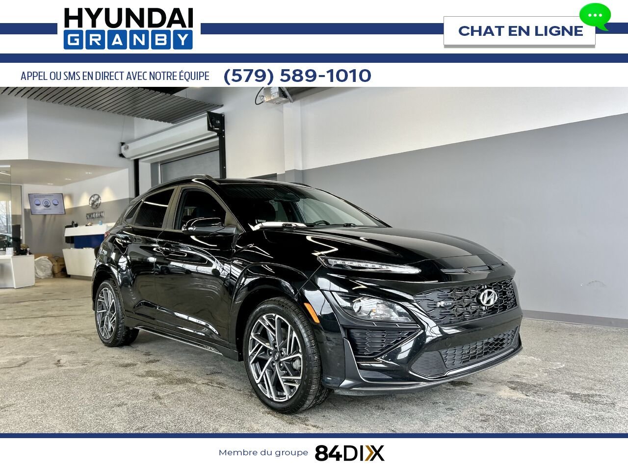 2022 Hyundai Kona Black Granby - photo #0