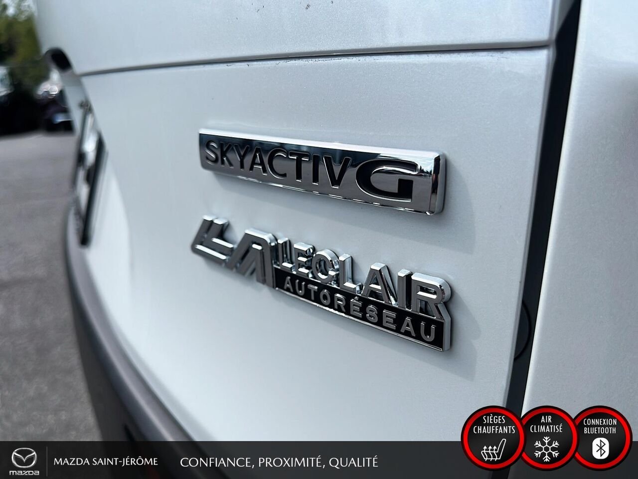Mazda CX-50 GT | TOIT PANORAMIQUE | CUIR BRUN | AWD | 2025 Blanc Saint-Jérôme - photo #8
