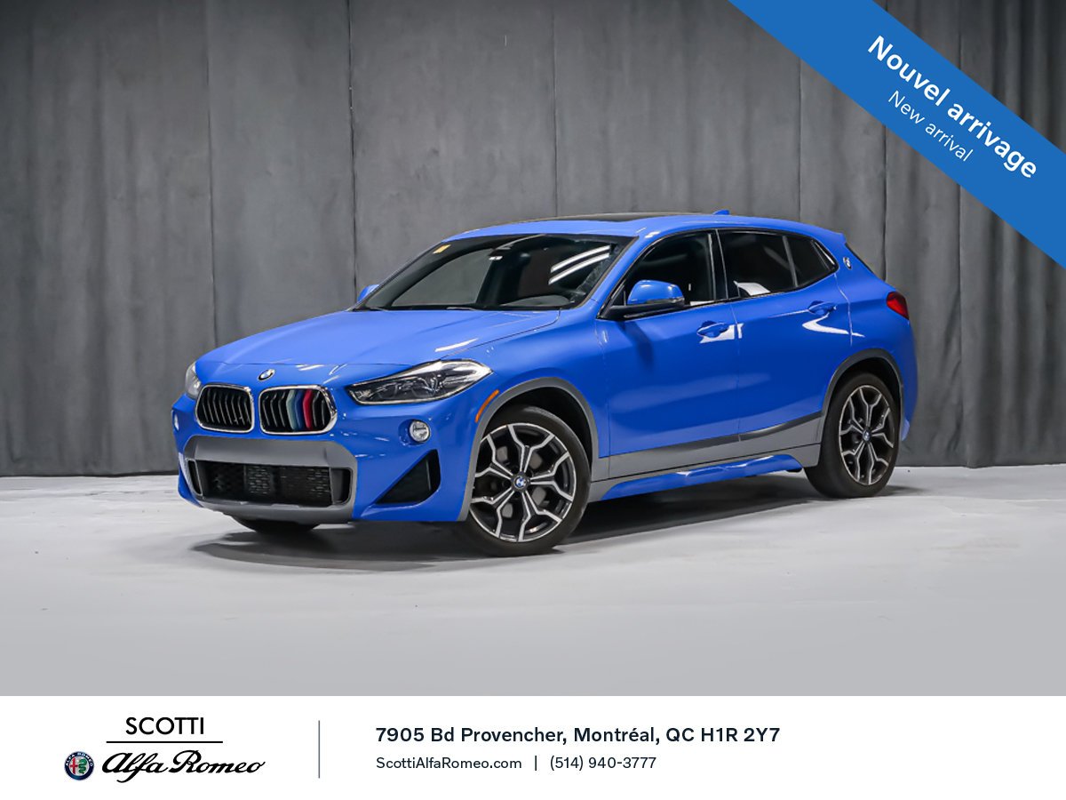 2018 BMW X2 xDrive28i Blue Montreal - photo #0
