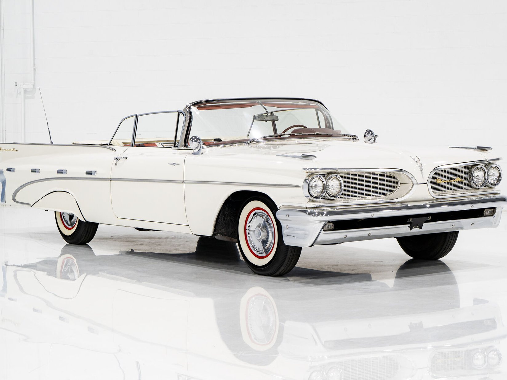 Pontiac Bonneville **PRIX EN USD** 1959 Beige Montréal - photo #31