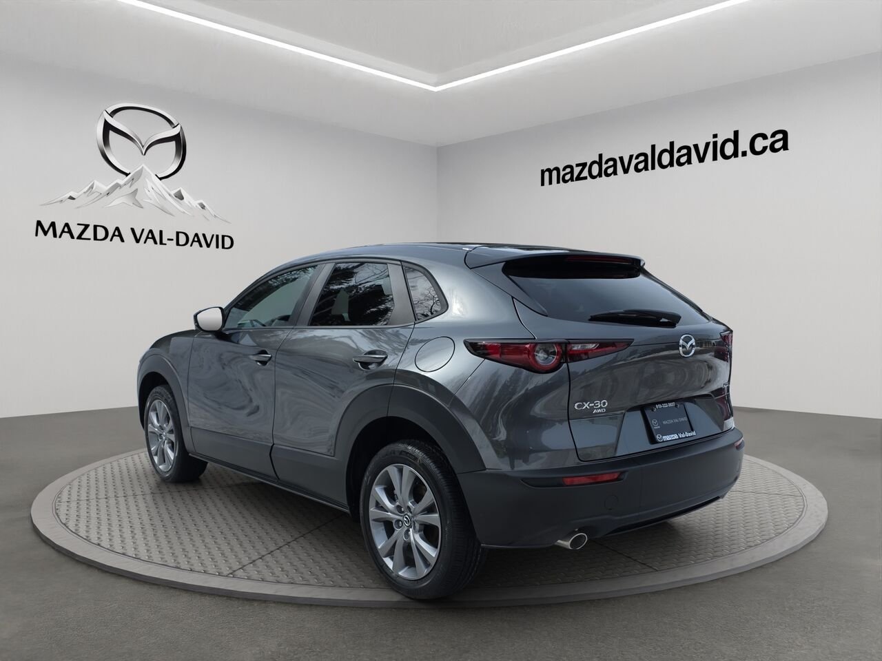 Mazda CX-30 Gs, awd, sièges, volant et rétroviseurs chauffants 2026 Gris mécanique métallisé Val-David - photo #15