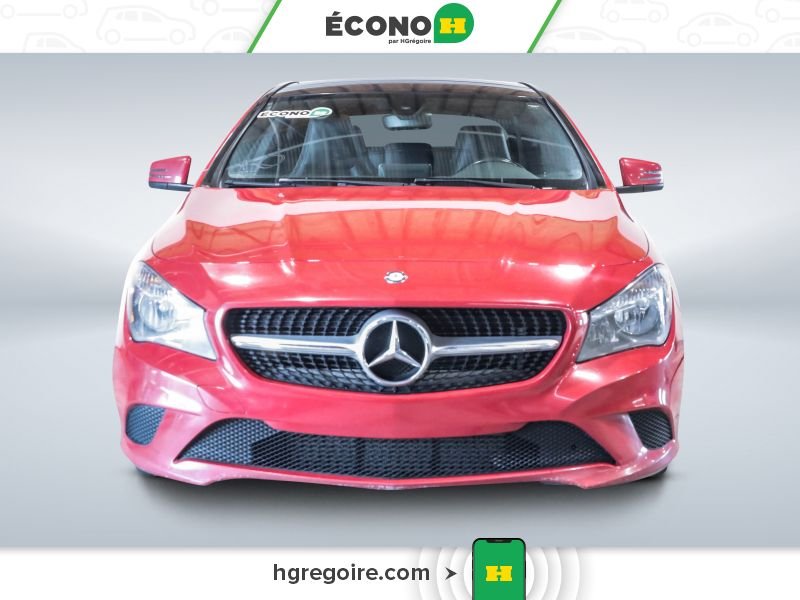 Mercedes Benz CLA 2016 Rouge Laval - photo #1