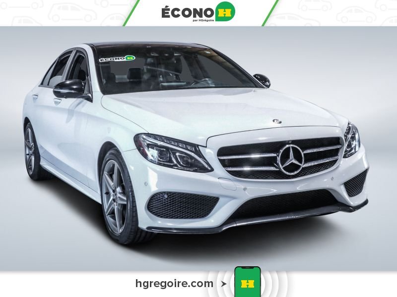 Mercedes Benz C-Class 2017 Blanc Laval - photo #0