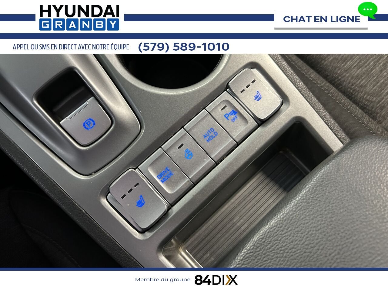 Hyundai Kona électrique 2021 Bleu Granby - photo #19