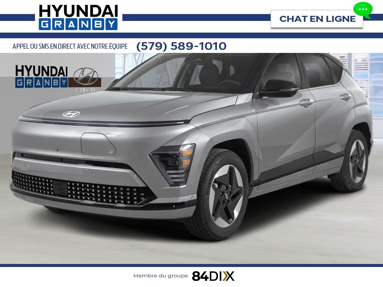 2026 HYUNDAI Kona Electric Cyber Grey w/Abyss Black Roof Granby - photo #0