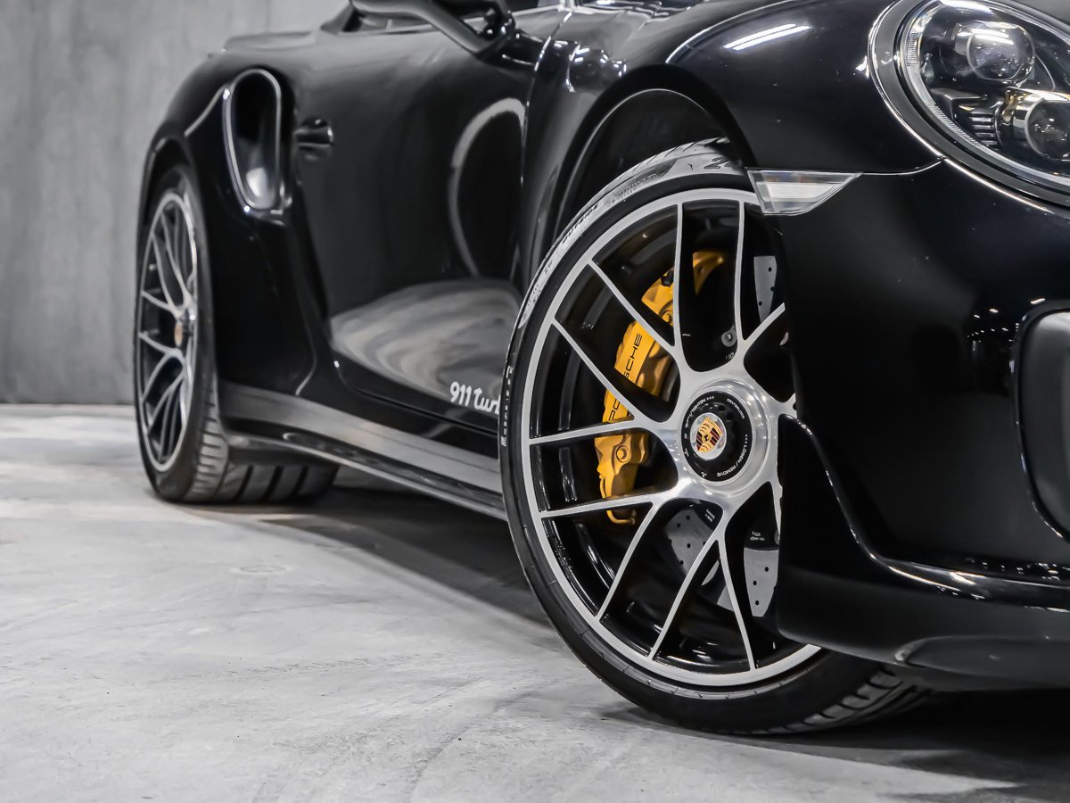 2017 Porsche 911 TURBO S Black Montreal - photo #27
