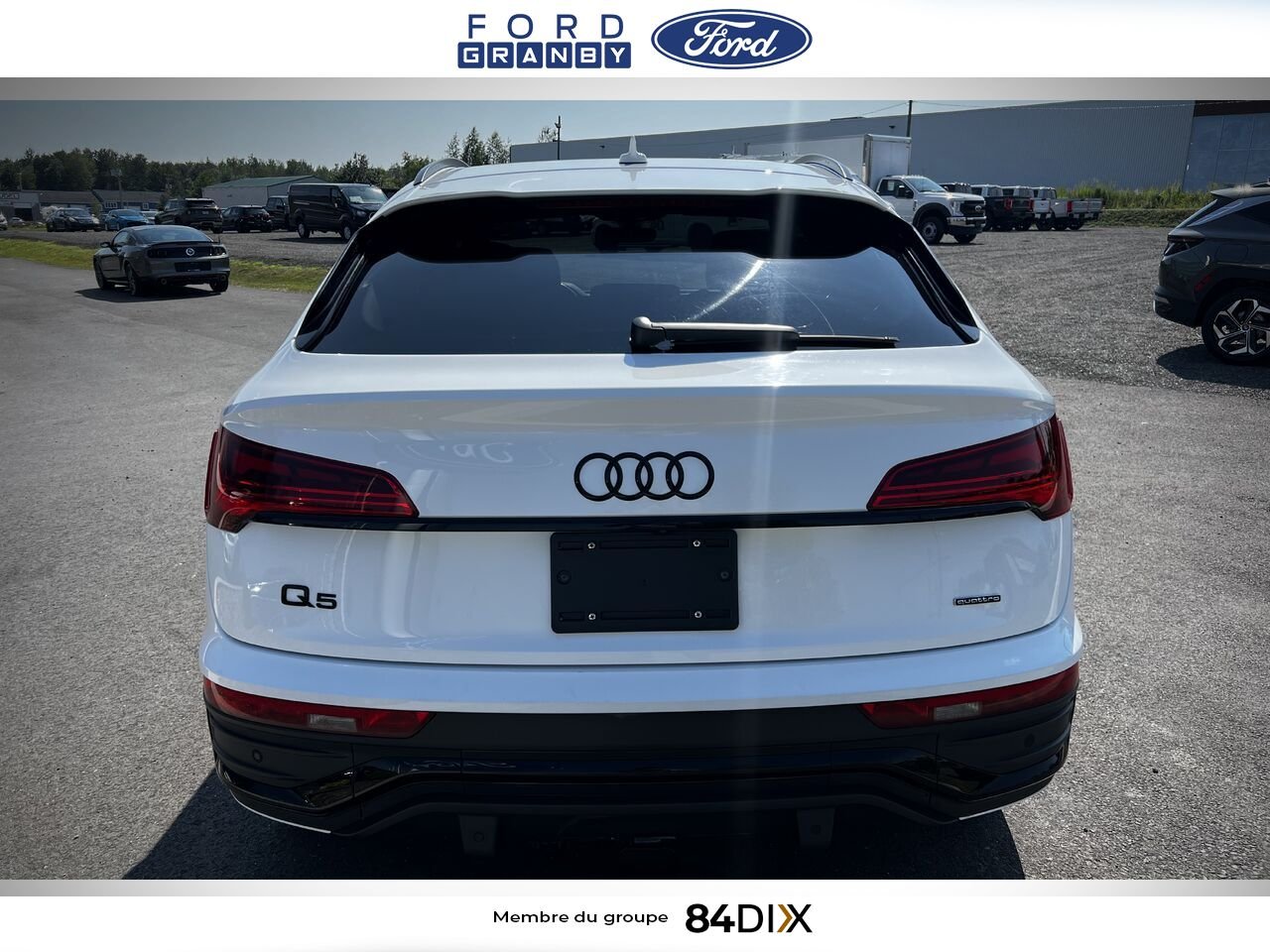 Audi Q5 Sportback 2022 Blanc Granby - photo #4