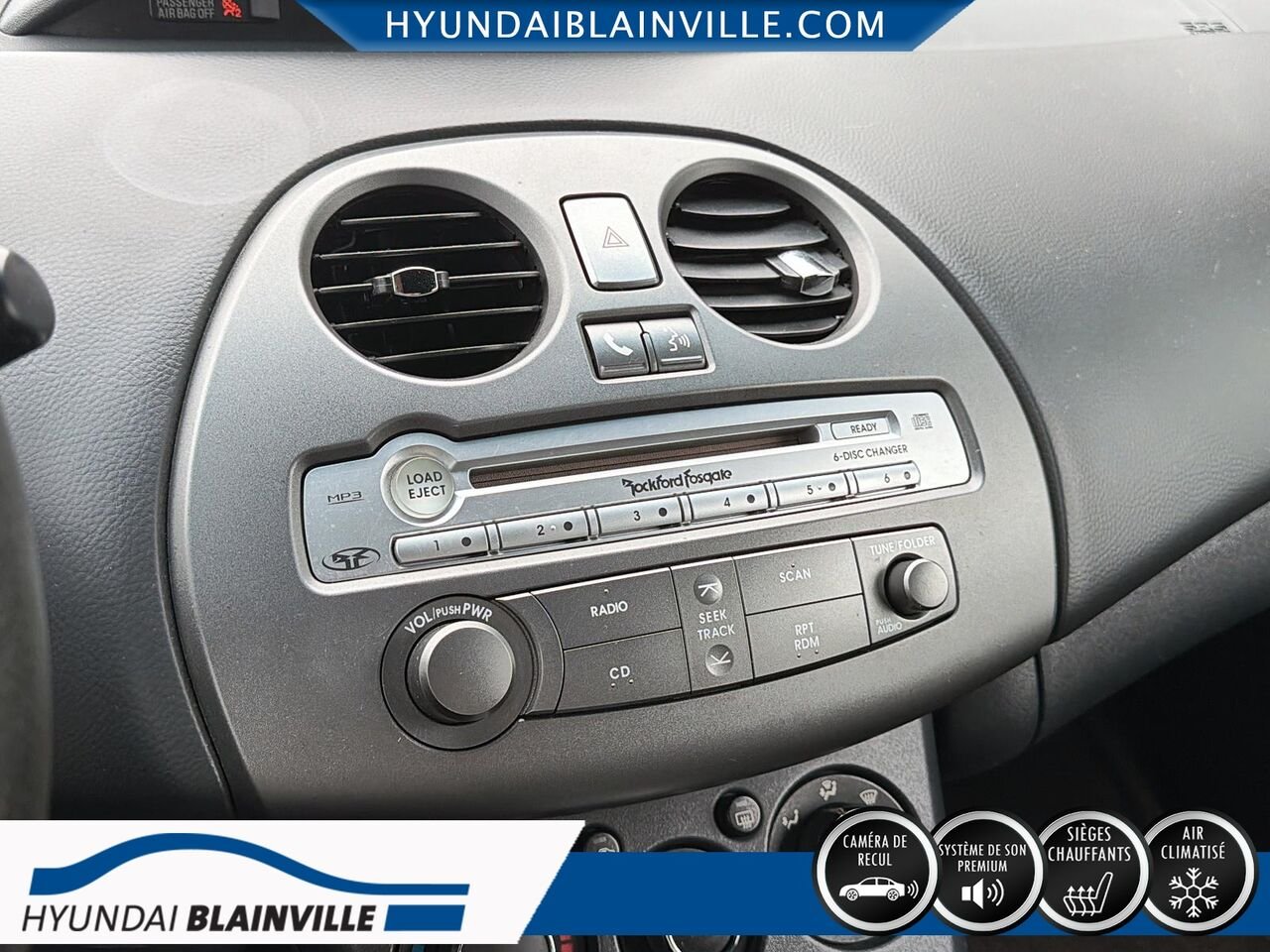 Mitsubishi Eclipse 2011 Blanc Blainville - photo #14