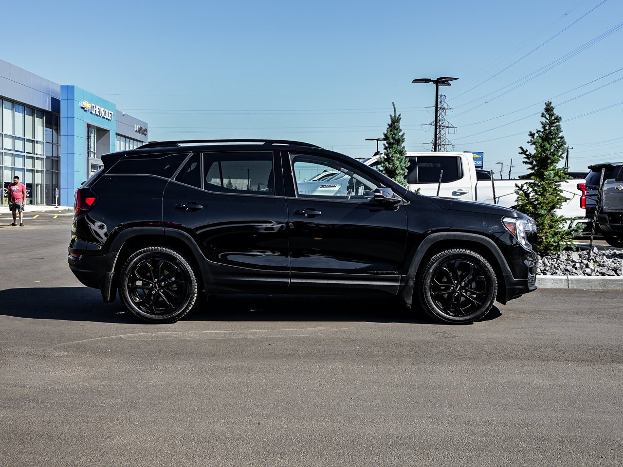 2022 GMC Terrain AWD 4dr SLT Black Sherwood Park - photo #14