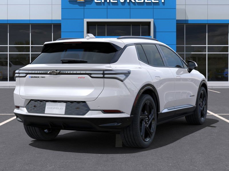 CHEVROLET EQUINOX RS EV 4 portes RS 2025 Blanc Rivière-du-Loup - photo #3