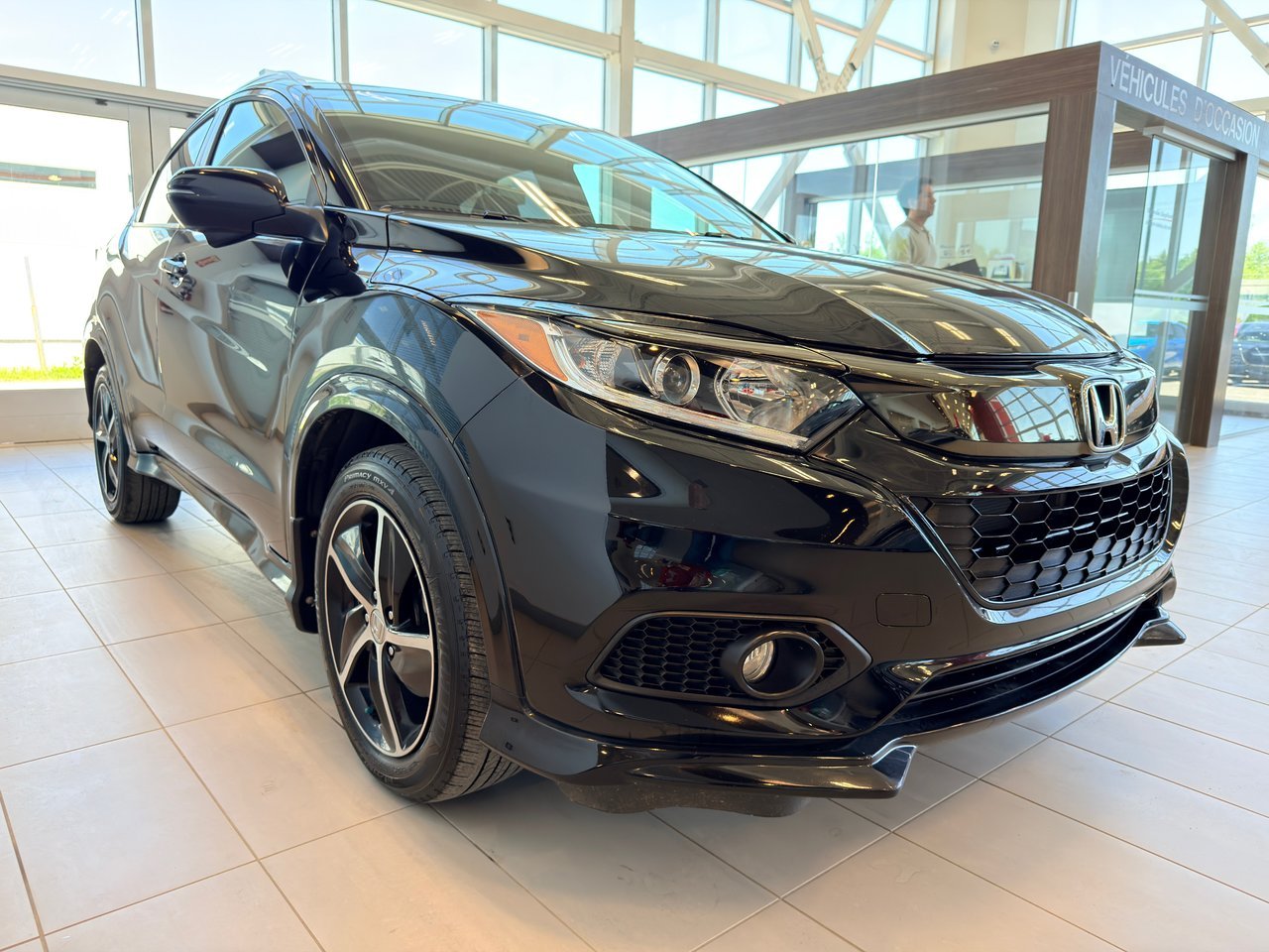 Honda HR-V 2021 Noir Notre-Dame-des-Prairies - photo #5