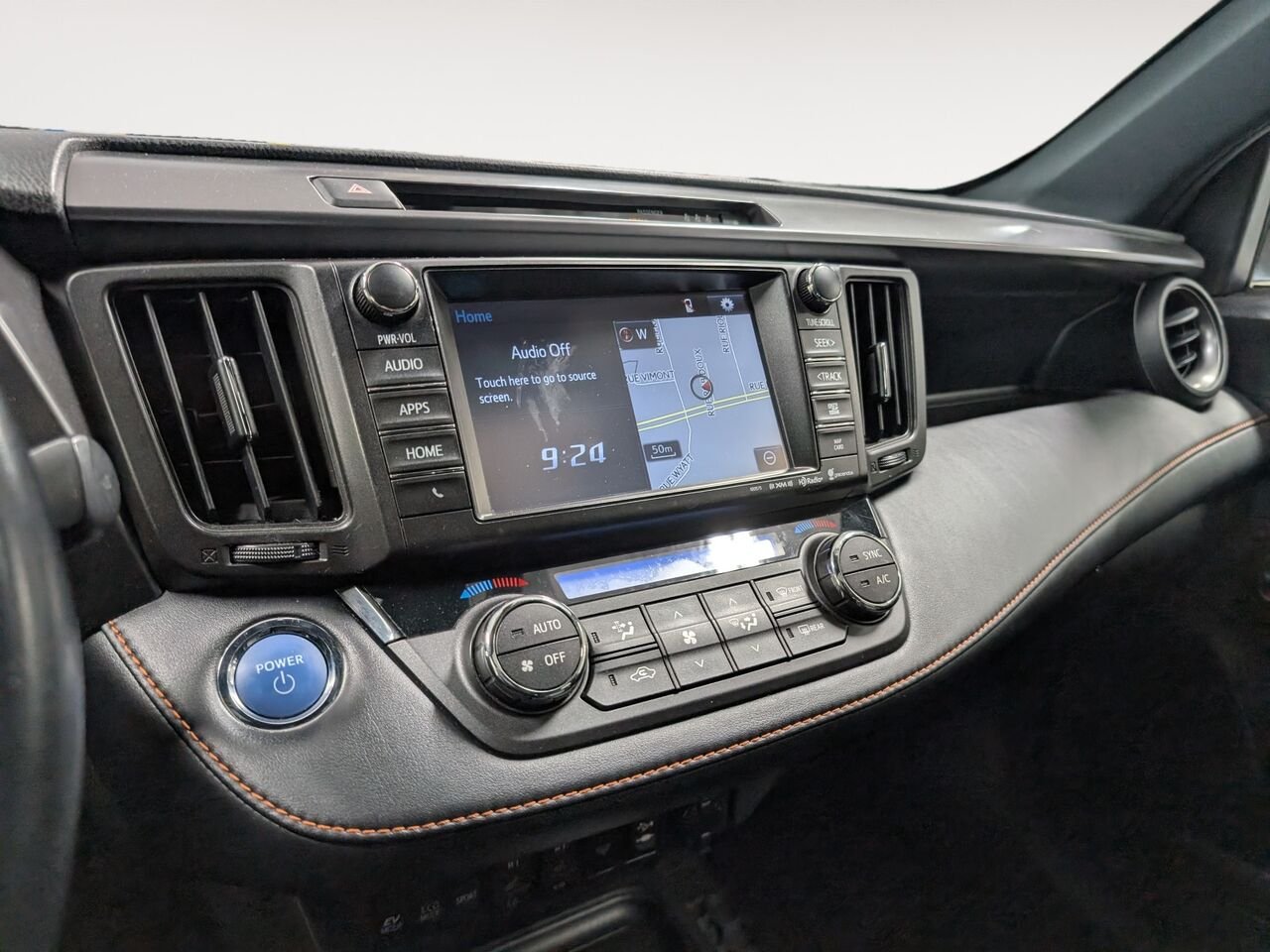 2017 Toyota RAV4 Hybrid JTMJJREV6HD088292 Electric Storm Blue Sherbrooke - photo #16