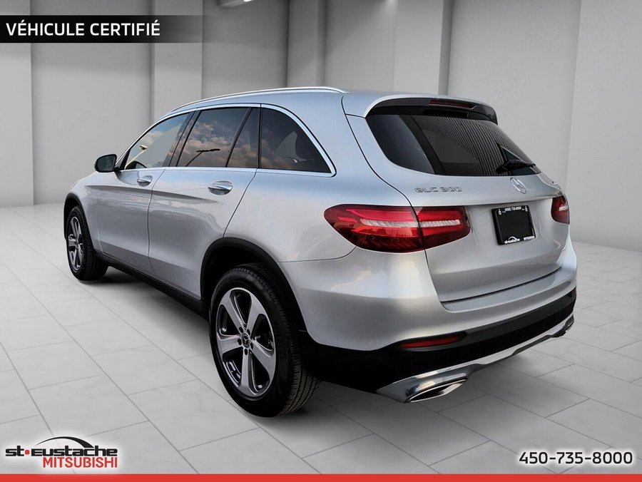 Mercedes-Benz GLC GLC 300 VUS 4Matic-CUIR-TOIT PANORAMIQUE-SIÈGES CHAUFFANTS 2019 Argent