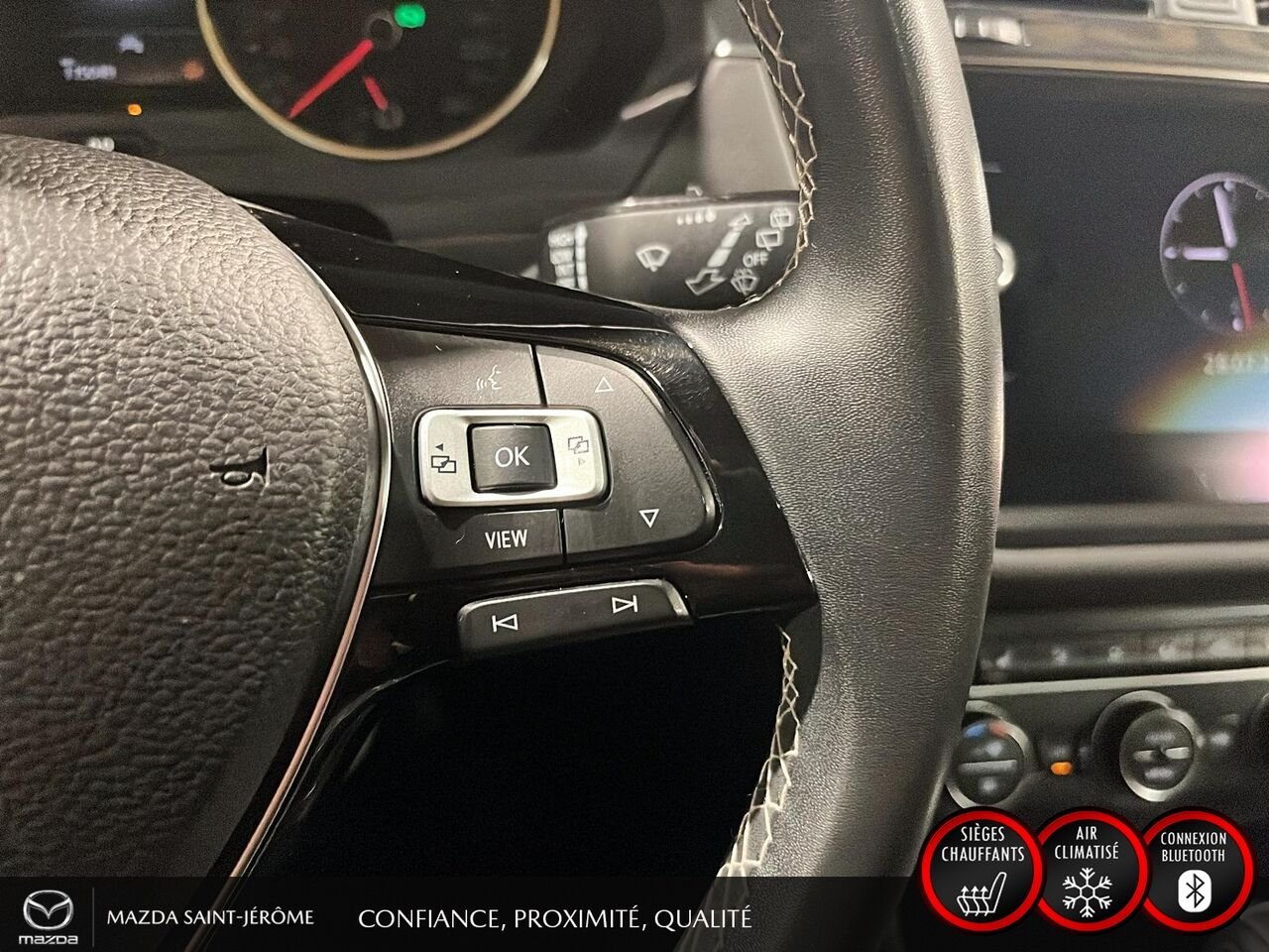 2021 Volkswagen Tiguan Comfortline | TOIT PANORAMIQUE | CUIR | 4MOTION | Grey Saint-Jérôme - photo #15