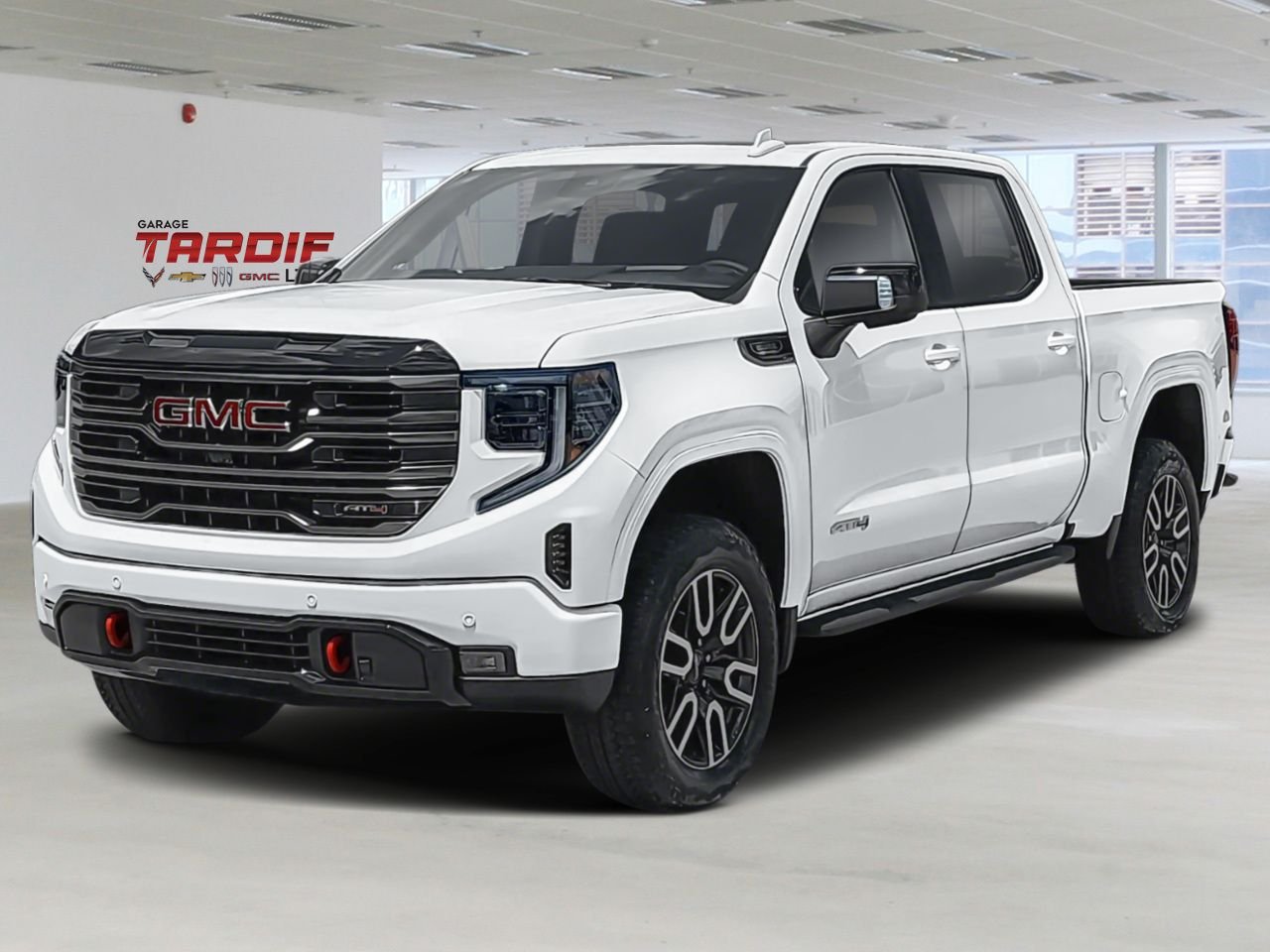 2026 GMC Sierra 1500 AT4 cabine multiplace 4RM 157 po Summit White Amos - photo #0