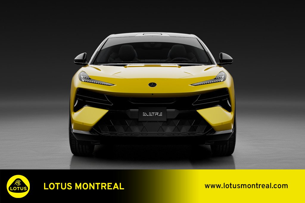 2026 Lotus Eletre *MAINTENANT DISPONIBLE* Sport Yellow Kirkland - photo #1